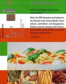 Telefonkarte PD 6 01 Italienische Küche - Pasta