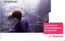 Telefonkarte P 21 12.90 Schultafel, DD 3012