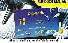 Telefonkarte P 05 03.91 TeleKarte Ruf doch mal an, DD 1108 große Nr.
