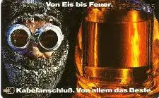 Telefonkarte P 09 05.91 Von Eis bis Feuer, DD 1201 große Nr.