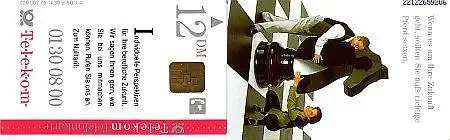 Telefonkarte P 08 11.92 Schach - aufs richtige Pferd, DD 2212