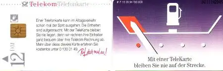 Telefonkarte P 18 09.94 Mit Telekarte nie auf der Strecke, DD 3411