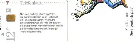 Telefonkarte P 02 01.95 Redaktionsdienst, DD 5501