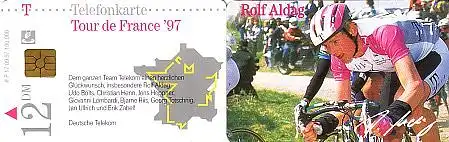 Telefonkarte P 17 09.97 Tour de France '97, Rolf Aldag, DD 3708 Modul 20