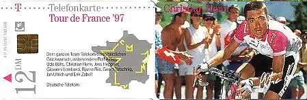 Telefonkarte P 19 09.97 Tour de France '97, Christian Henn, DD 3709 Modul 20