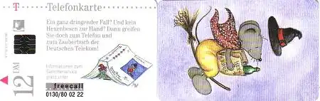 Telefonkarte P 30 11.97 Bärbel Haas - Hexenbesen, DD 4710