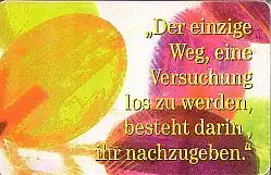 Telefonkarte P 01 02.99 Oscar Wilde, Versuchung, DD 3902