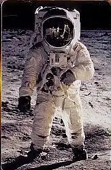 Telefonkarte P 13 07.99 Apollo 11, Aldrin auf dem Mond, DD 3907