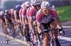 Telefonkarte P 11 06.00 Rad Team Telekom wieder unterwegs, DD 5006