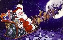 Telefonkarte P 17 10.00 Merry Xmas and a Happy New Year, DD 4010