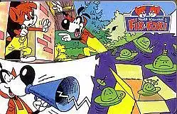 Telefonkarte P 16 10.01 Fix & Foxi, Das Postgeheimnis, Lampe, DD 3110