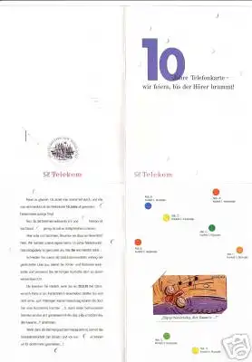 Telefonkarte P 06 05.93 10 Jahre Telefonkarte (Beschreibung hier klicken)