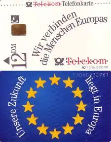 Telefonkarte P 07 05.93 Zukunft in Europa, DD 5306