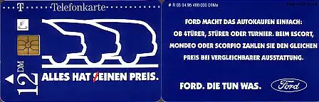 Telefonkarte R 03 04.95 Ford, DD 3504 Modul20
