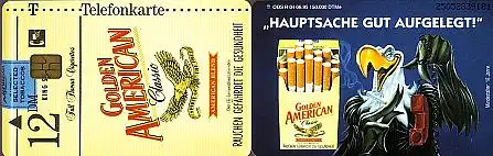 Telefonkarte R 04 06.95 Golden American Hauptsache gut aufgelegt, DD 2505