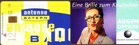 Telefonkarte R 07 06.98 Antenne Bayern - Augen Optiker