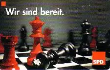 Telefonkarte R 09 07.98 SPD Schach