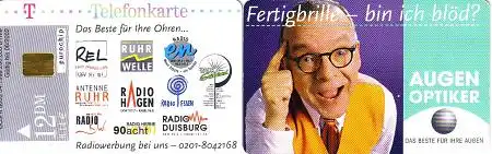 Telefonkarte R 0003 04.1999 Radiowerbung - Augen Optiker
