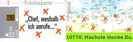 Telefonkarte R 06 09.99 Lotto Landkarte