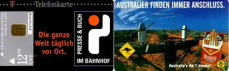 Telefonkarte R 0010 11.1999 Presse & Buch im Bahnhof - Winfield