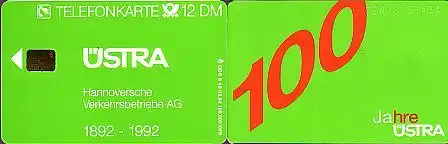 Telefonkarte S 45 03.92 Üstra Hannoversche Verkehrsbetriebe, DD 2203