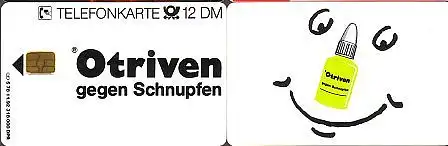 Telefonkarte S 78 11.92 Otriven, DD 1210