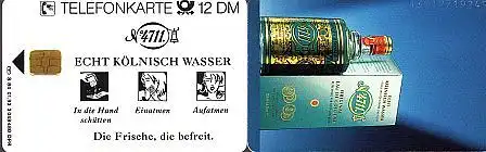Telefonkarte S 84 01.93 4711 Kölnisch Wasser, DD 1301 Modul 30 neue Nr.