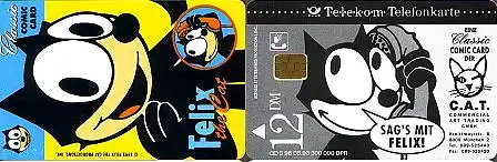 Telefonkarte S 96 03.93 Comic Felix the cat, DD 1303 Modul 30