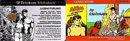 Telefonkarte S 131 09.93 Comic Akim, DD 2312 Modul 31