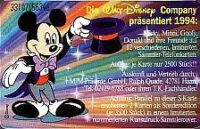 Telefonkarte S 139 10.93 Comic Micky Mouse, DD 3310