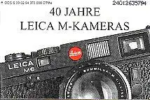 Telefonkarte S 09 02.94 Leica, DD 2401
