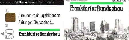 Telefonkarte S 12 02.94 Frankfurter Rundschau, DD 2403