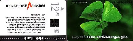 Telefonkarte S 12 08.95 Dt. Versicherungen, Kleeblatt, DD 4506