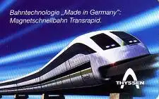 Telefonkarte S 16 11.96 Thyssen Transrapid, DD 4610