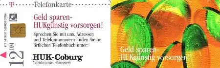Telefonkarte S 04 06.97 HUK Versicherungen, DD 3705 Modul 20