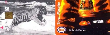 Telefonkarte S 03 04.98 Esso Tiger Wäsche, DD 3804 Modul 20