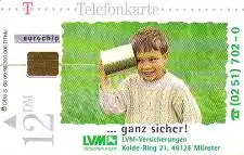 Telefonkarte S 08 09.98 LVM Versicherungen, DD 2809