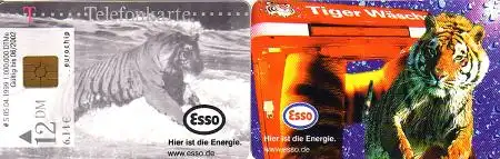 Telefonkarte S 05 04.1999 Esso Tiger Wäsche, DD 3904