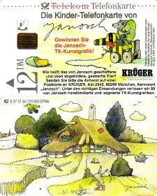 Telefonkarte S 07 01.94, Krüger - Janosch, DD 5401