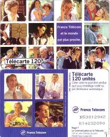 Telefonkarte Frankreich, France Télécom et le monde est plus proche (2), 120