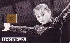 Telefonkarte Frankreich, Artistin, 120