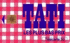 Telefonkarte Frankreich, TATI Les plus bas Prix, 50