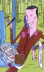 Telefonkarte Frankreich, Avantage No.4: un peu d'espace, 120