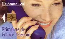 Telefonkarte Frankreich, Primaliste de France Télécom, 120