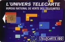 Telefonkarte Frankreich, L'univers Telecarte, 120