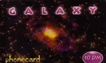 Calling Card, Galaxy, Weltraum, 10 DM