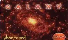 Calling Card, Galaxy, Weltraum, 20 DM