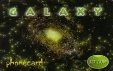 Calling Card, Galaxy, Weltraum, 30 DM