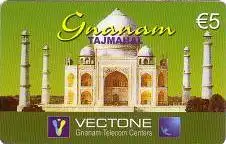 Calling Card, Gnanam, Tajmahal, € 5