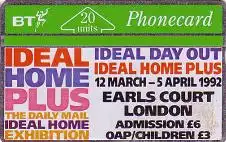 Telefonkarte Großbritannien, Ideal Day out, 20